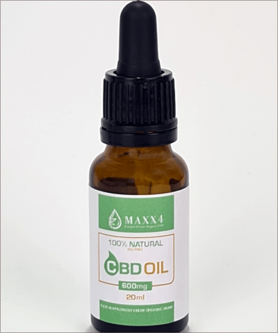 All Natural Cannabis CBD Liquid Oil. 600 MG Strength THC free