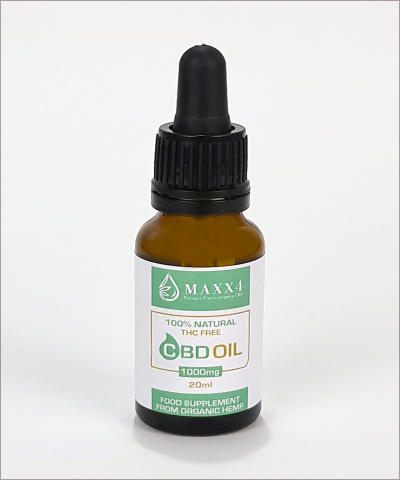 All Natural Cannabis CBD Liquid Oil. 1000 MG Strength THC free